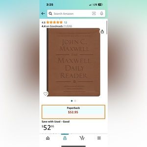 The maxwell daily reader book